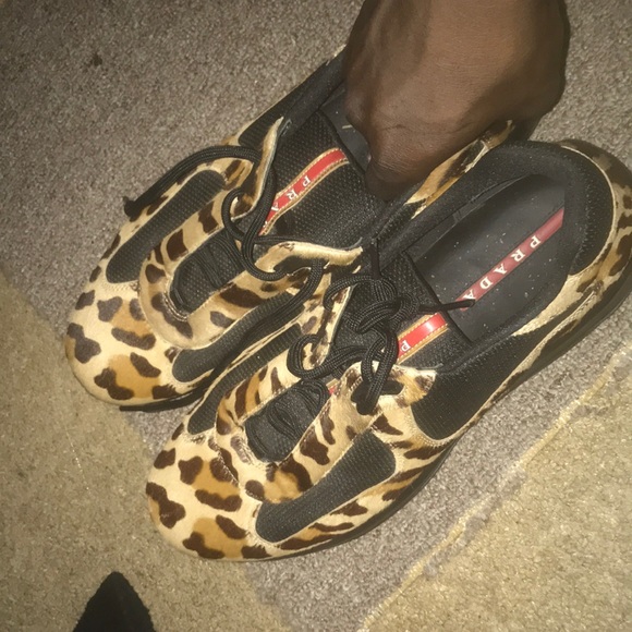 Cheetah print Pradas will negotiate with price - Picture 1 of 4